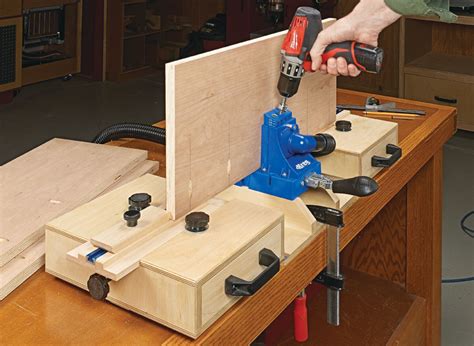 Pocket Hole Jig Workstation Woodworking Project
