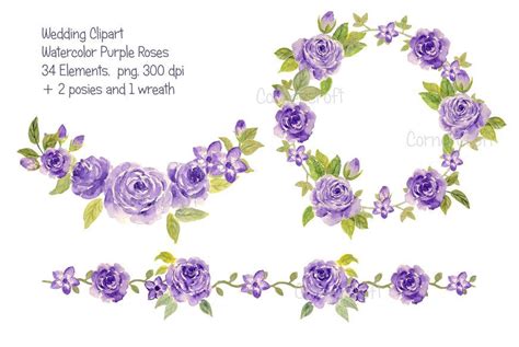 clip art purple roses 20 free cliparts download images on clipground 2024