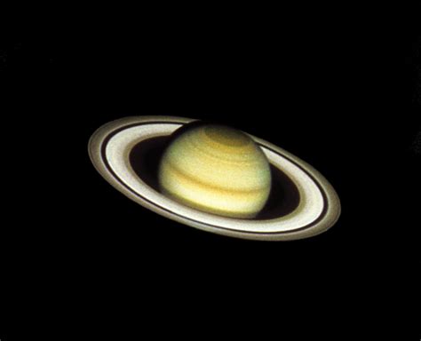The Planet Saturn Photographed From The Hubble Space Telescope On 26