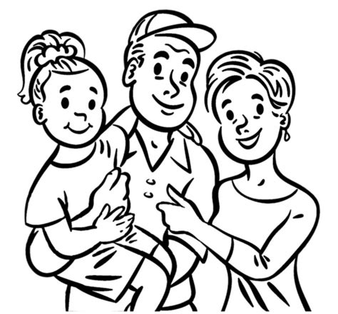 Papa Y Mama Dibujos / Mamá y papá tomados de la mano vector, gráfico