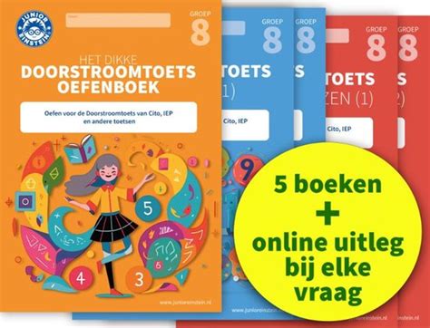 Doorstroomtoets Oefenpakket Compleet Online Video Uitleg Boeken Bol