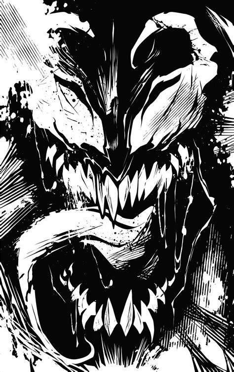 Black Venom Venom Comics Marvel Venom Marvel Spiderman Marvel Dc