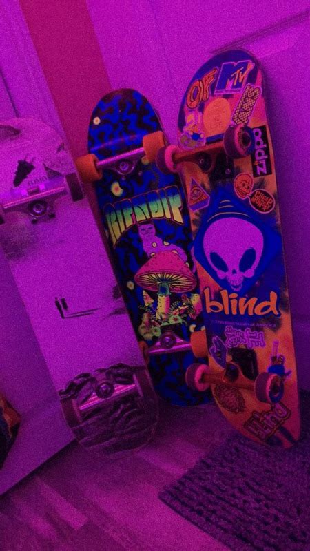 A collection of the top 38 purple aesthetic wallpapers and backgrounds available for download for free. Emily's laptop background in 2020 | Skateboard deck art ...