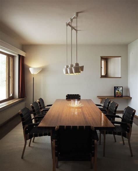 The house is divided into a workspace used by alvar aalto's architectural firm and the couple's private residence. Inside Maison Louis Carré by Alvar Aalto - cate st hill | Alvar aalto, Fine dining room, Modern ...