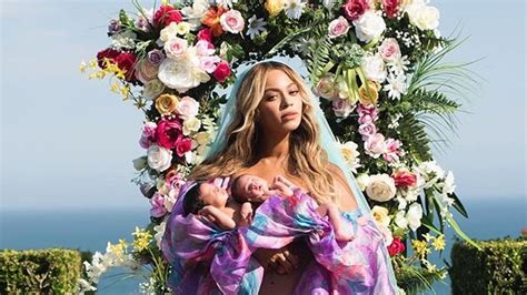 Beyonce Shares First Photo Of Twins As She Confirms Their Names
