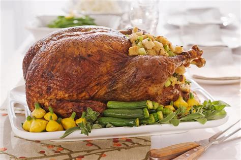 It's as easy as rubbing the whole chicken with the spice blend inside and out and stuffing the. Thanksgiving Roast Turkey Recipe
