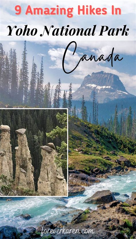 Yoho National Park Borders Banff In The Canadian Rocky Mountains With
