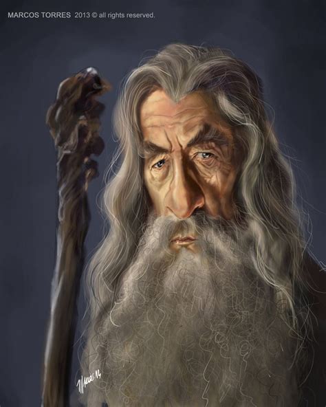 Ian Mckellen Gandalf Caricature By Jupa1128 On Deviantart Ian