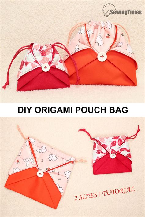 Super Easy Sewing T Idea In 2021 Pouch Bag Diy Origami Sewing Ts