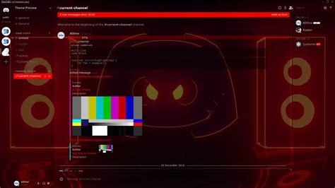 Neon Red Discord Themes 27036 Download Free