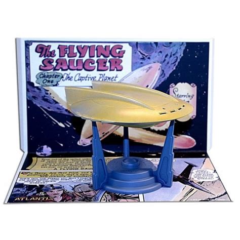Atlantis Models Vic Torry And His Flying Saucer Ufo Model