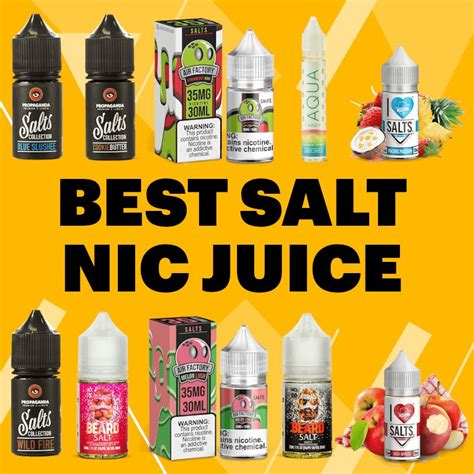 Best Salt Nic Juice Uk
