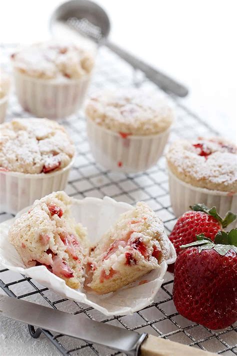 Strawberry Shortcake Muffins Seasons And Suppers