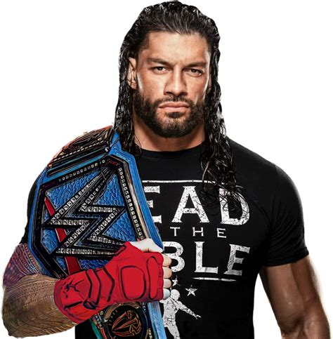 Roman Reigns Universal Champion 2022 Render Png By Superajstylesnick On