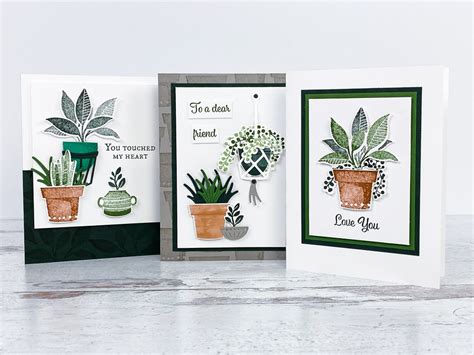 Card Design Ideas With Plentiful Plants Make Beautiful Cards Easily