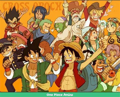 One Piece And Dragon Ball Z One Piece Amino
