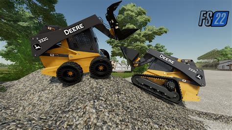 Best Mod In Fs John Deere G Track Loader Farming Simulator