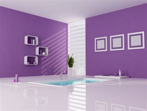 Ultraviolet Walls Homedesign Minimalist Bathroom Design Luxury