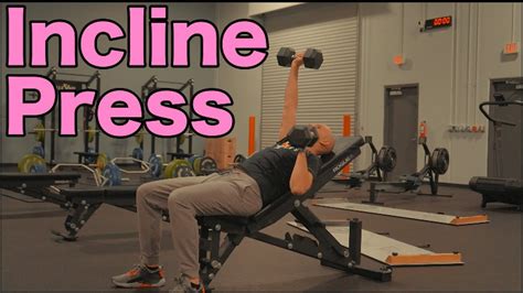 Incline Dumbbell Press 1 Arm Youtube