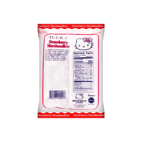 Eiwa Hello Kitty Strawberry Marshmallows Japanese Candy Filled With