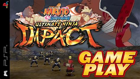 Naruto Shipp Den Ultimate Ninja Impact Psp Gameplay Youtube