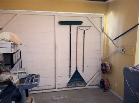 Retractable Garage Door Tool Organizer Instructables