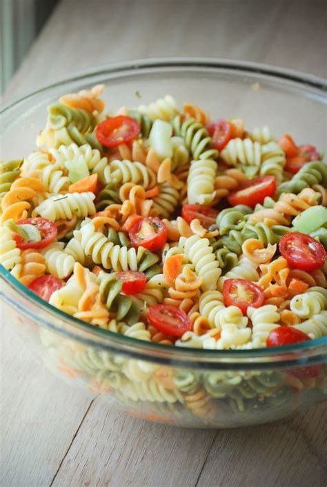 √ Cold Pasta Salad With Ham And Italian Dressing Kayla Reyes