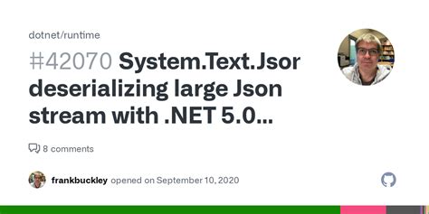 System Text Json JsonException Deserializing Large Json Stream With