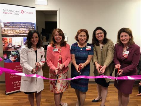 new outpatient diagnostic mammography unit opens at md anderson cancer center at cooper inside