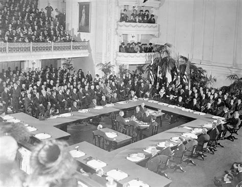 The 1919 Paris Peace Conference Canadas Fww Battles The Vimy Foundation