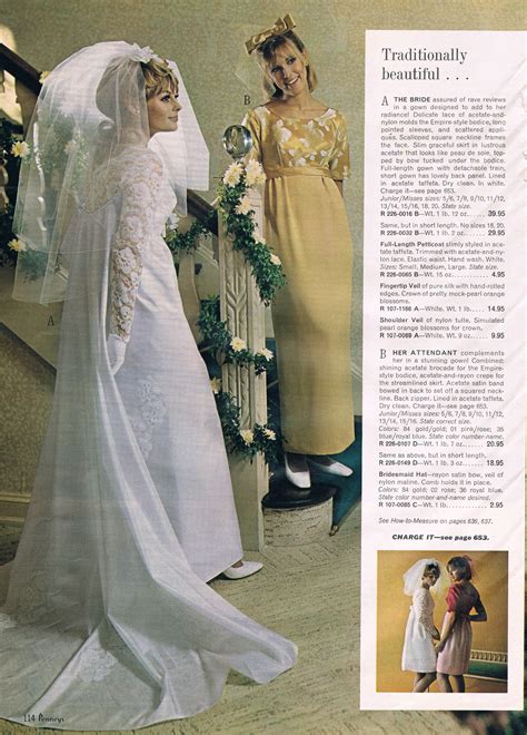 Penneys Catalog 60s Bridal Gowns Vintage Wedding Gowns Vintage