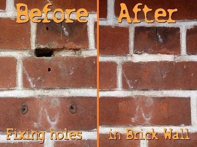 How to fix a hole in the wall easy. How to Fix Holes in a Brick Wall Cheap and Easy : 4 Steps (with Pictures) - Instructables