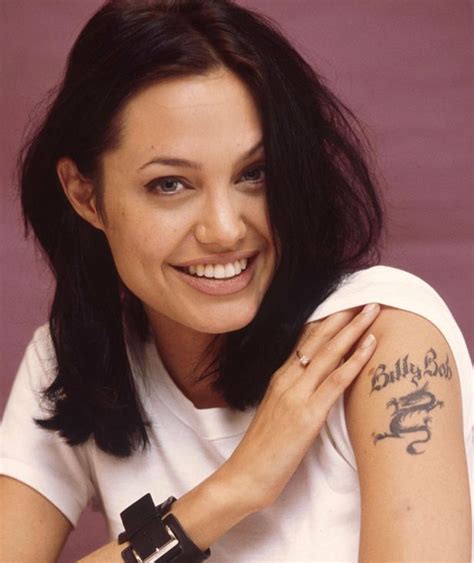 Take A Look At Angelina Jolies Tattoos And Maybe You Can