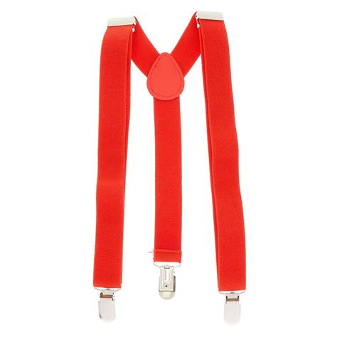 Suspenders Red Claires