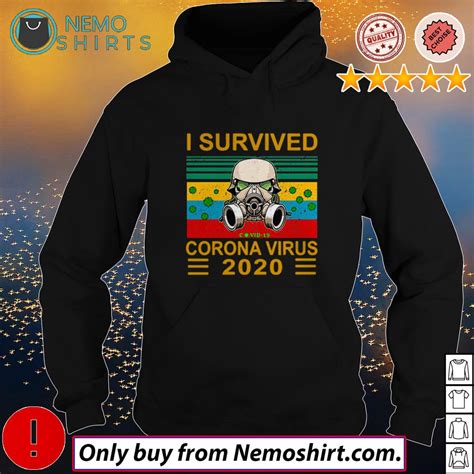 I Survived Corona Virus 2020 Covid 19 Sunset Shirt Hoodie Sweater