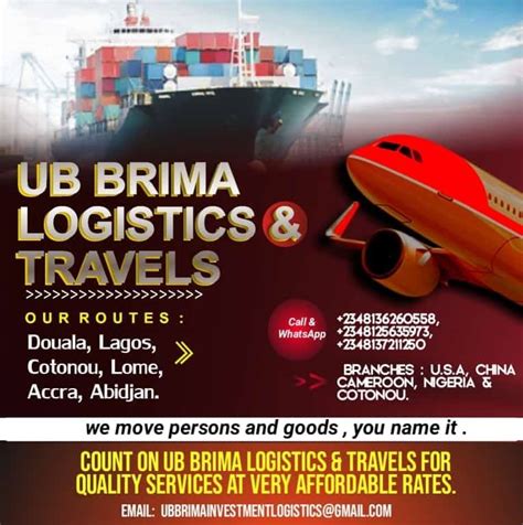 Ub Brima Logistics And Travels Ltd Ikom