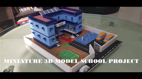 School Model Project Ideas Creative Project Idea For School Diy 3d