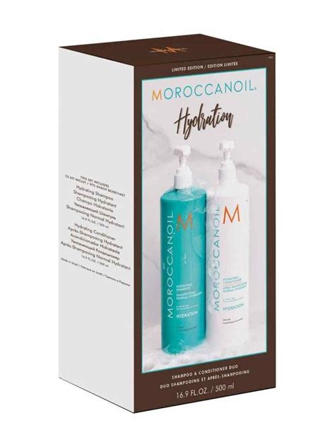 Moroccanoil Hydrating Shampoo And Conditioner Duo 500ml Haircare