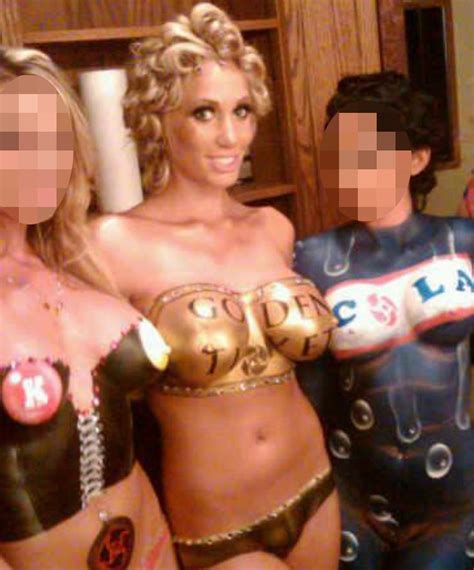 I Was Naked Covered In Bodypaint At The Playboy Mansion Halloween Party