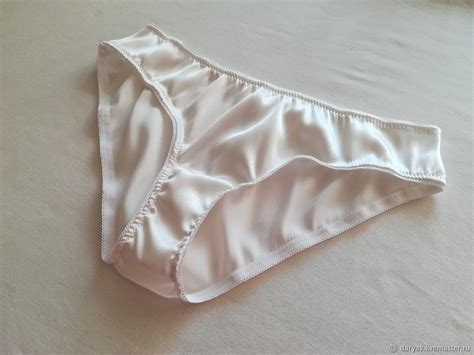 White Silk Panties Underpants