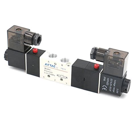Woljay Pneumatic Double Solenoid Valve Pt 14 Air Valve 4v220 08 Ac