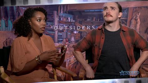 Outsiders Cast Talk The Complexities Of An Interracial Relationship Youtube