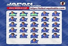 La lista Oficial de la Selección de Japón en el Mundial Qatar 2022 ...
