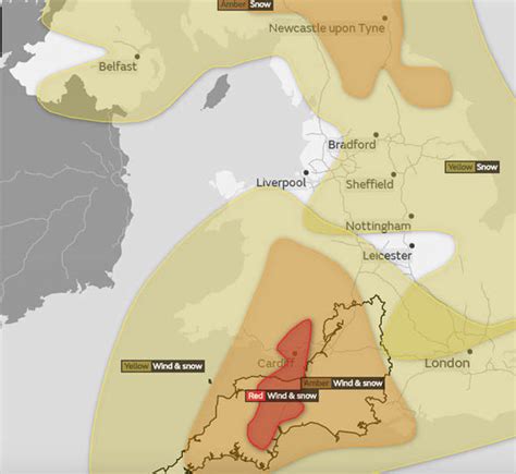 Snow Storm Emma Live Map Update Killer Storm Heading For Direct Hit