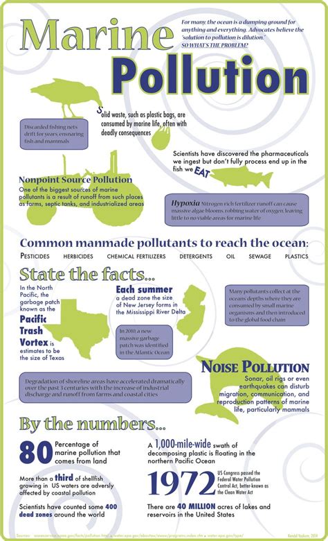Infographic Marine Pollution And Why We Should Care