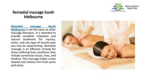 Ppt Know About The Art Of Remedial Massage South Melbourne Powerpoint Presentation Id11097356