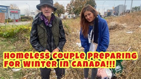 Facing Winter Without A Home In Canada A Homeless Couples Struggle To Survive Homeless Canada