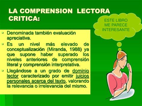 Ppt Tipos De La ComprensiÓn Lectora Powerpoint Presentation Id4190982