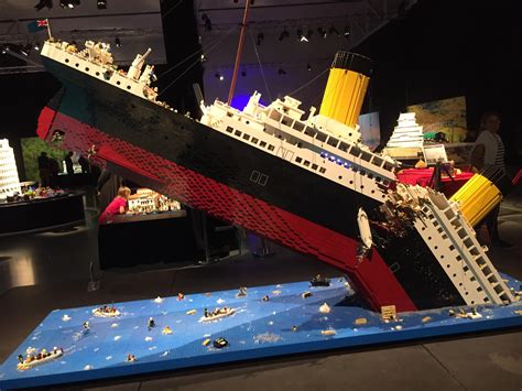 Lego Titanic Two Year Project Almost Done As Keith Builds Ft Model My
