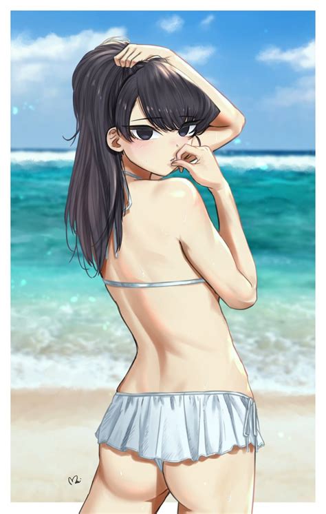 Mitsugu Komi Shouko Komi San Wa Komyushou Desu Highres 1girl Ass